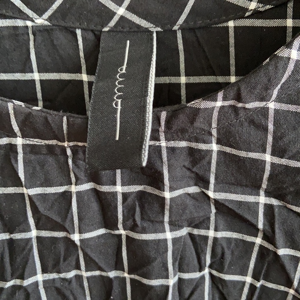 Grid Pattern Dress - image 2